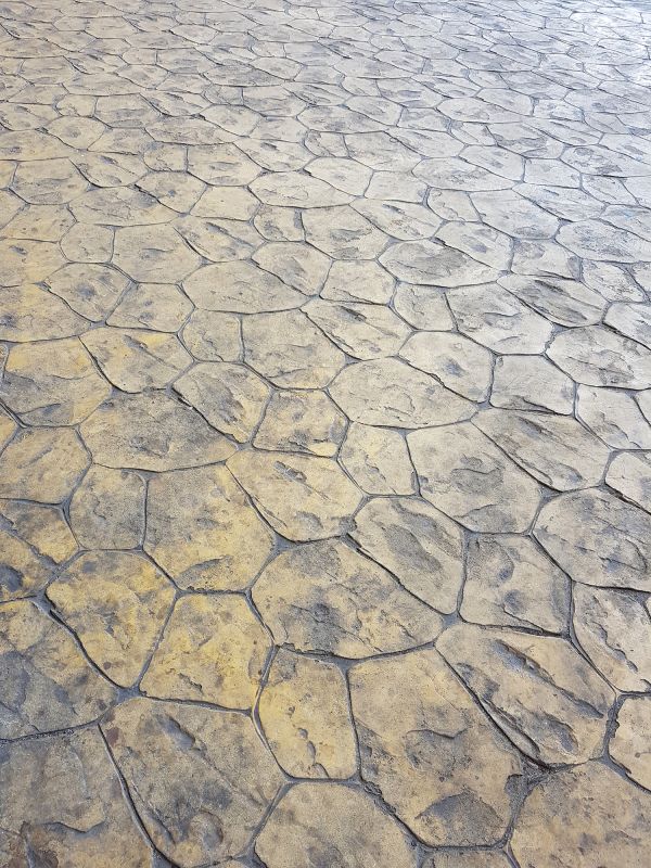 Textured Concrete Sealing